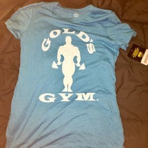 Blue Golds Gym Teeshirt New With Tags